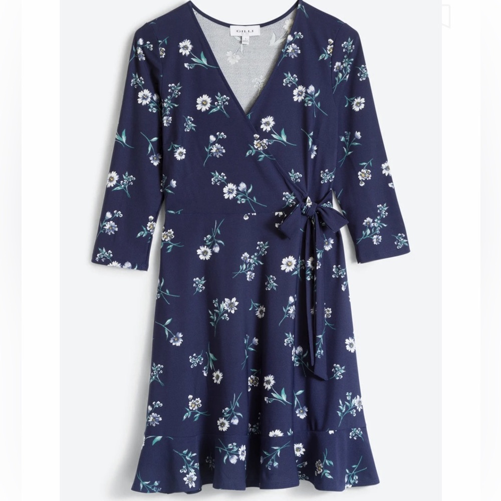 KAILEIGH
Bobbie Knit Faux Wrap Dress size S